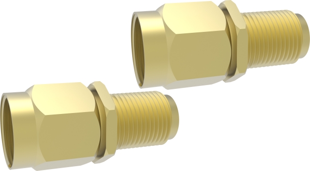 Bluecloud SMA RP mannelijke/SMA vrouwelijke adapters, 2 stuks