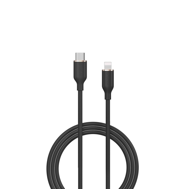 Devia kabel Jelly EC631 USB-C - Lightning 1,2 m 27W zwart