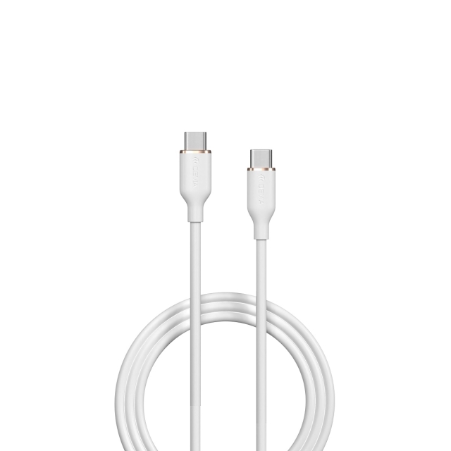 Devia kabel Jelly EC632 USB-C - USB-C 1,2 m 60W 3A wit