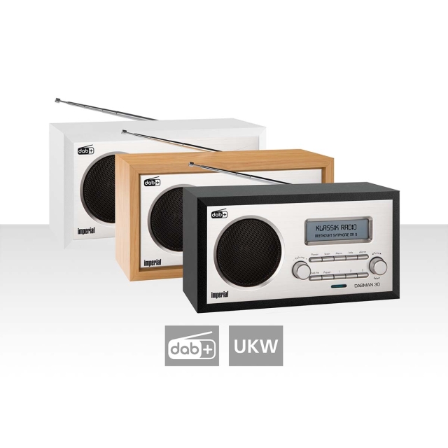 imperial DABMAN 30 Zwart DAB+ / FM