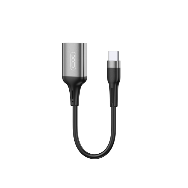 XO adapter OTG NB201 USB - USB-C svart