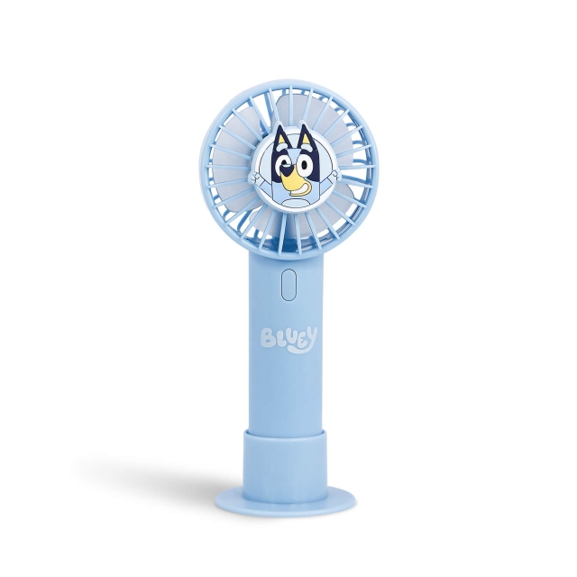 BLUEY Handhållen Minifläkt med 3D-seriefigur