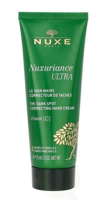 Nuxe Nuxuriance Ultra Hand Cream 75 ml Smoothes, Re-Plumps, Helps Brighten Dark Spots