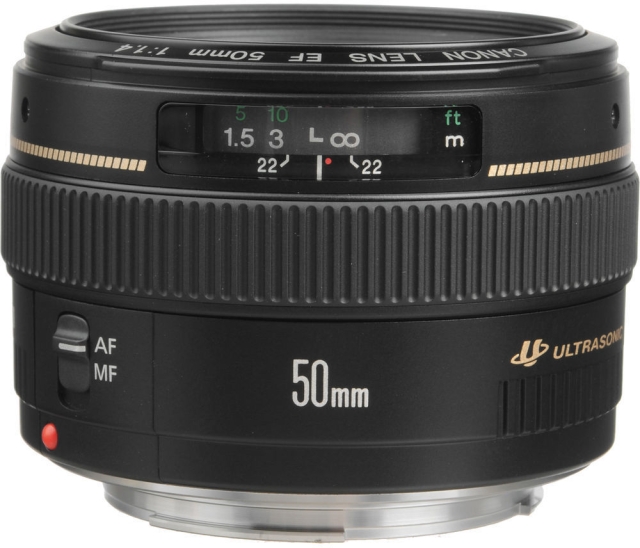 Canon EF 50mm f/1.4 USM normaal objectief