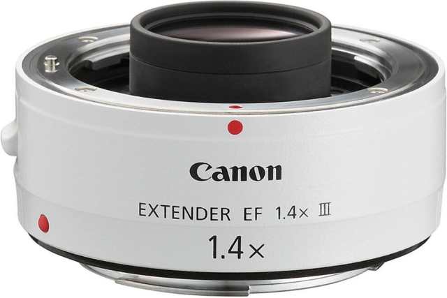 Canon Extender EF 1,4x III brandpuntsafstandconverter