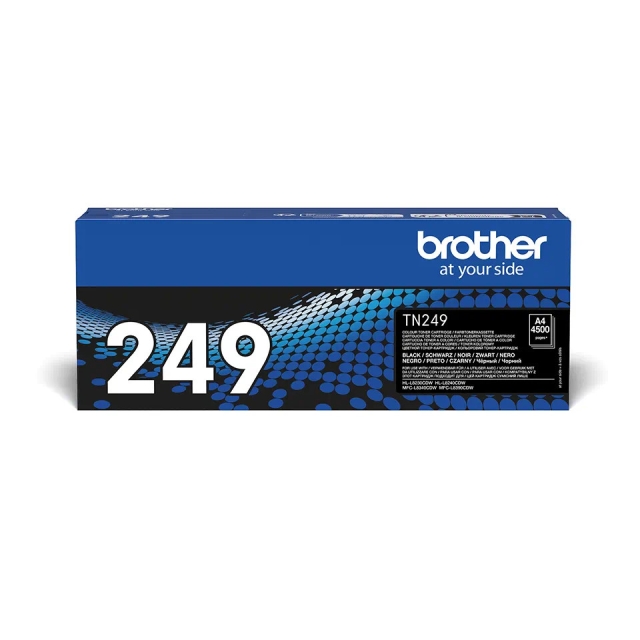 Brother TN249BK laserinktcartridge, zwart