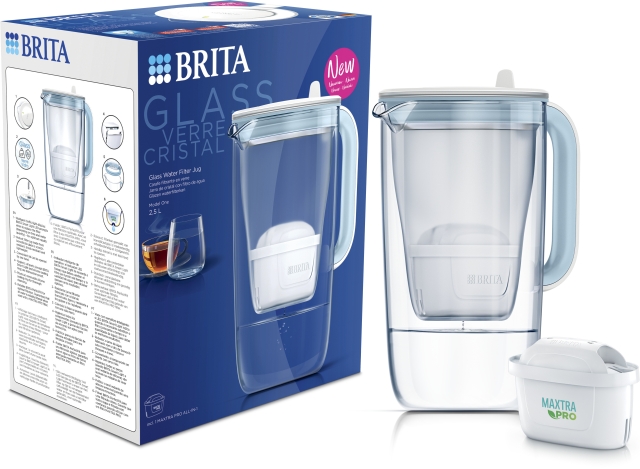 BRITA Glazen kan, glas, 1,5L