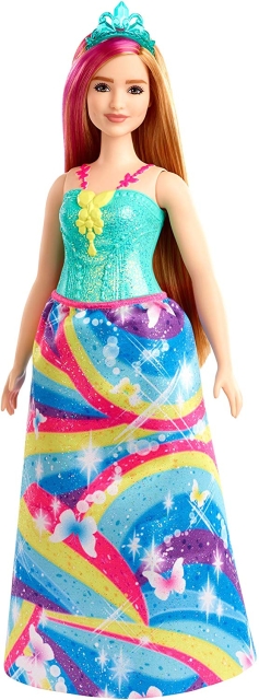 Barbie Dreamtopia prinsessenpop - blauwe tiara (GJK16)