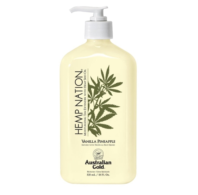 Australian Gold Hemp Nation Vanille Ananas Tan Extender Body Lotion 535 ml
