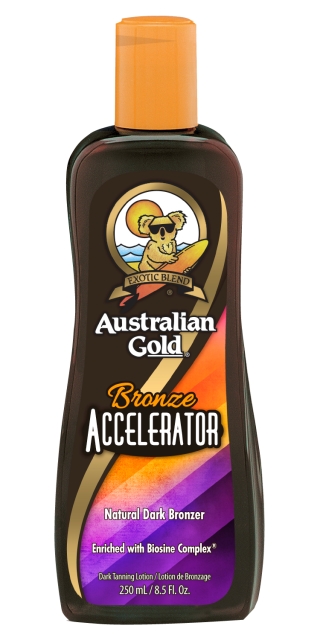 Australian Gold Bronze Accelerator Donkere Bruiningslotion 250 ml