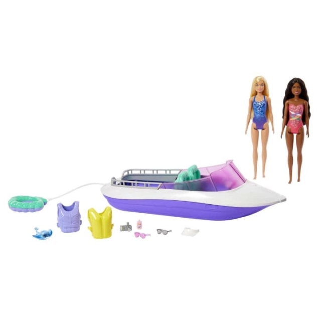 Barbie Boot met poppen (HHG60)