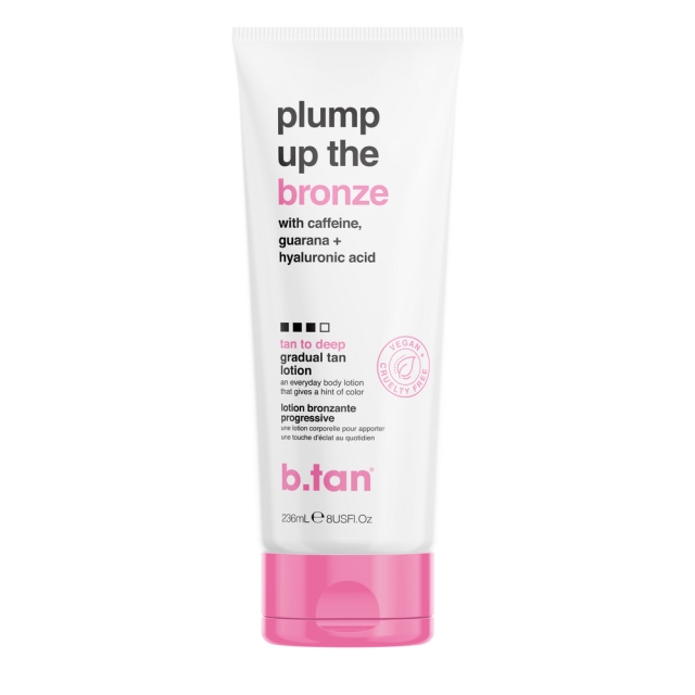 b.tan Plump Up The Bronze Tan To Deep Geleidelijke Lotion 236 ml