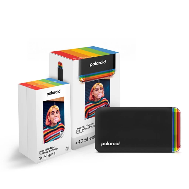 Polaroid Skrivare HiPrint 2x3 Gen. 2 Everything Box Svart