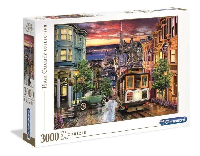 Clementoni 3000 stuks hoogwaardige collectie San Francisco
