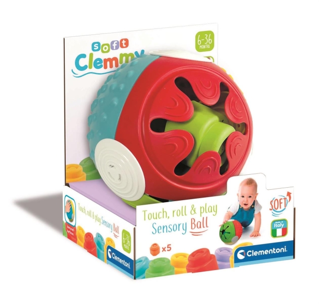 Clementoni Zachte Clemmy speelbal met tastzin