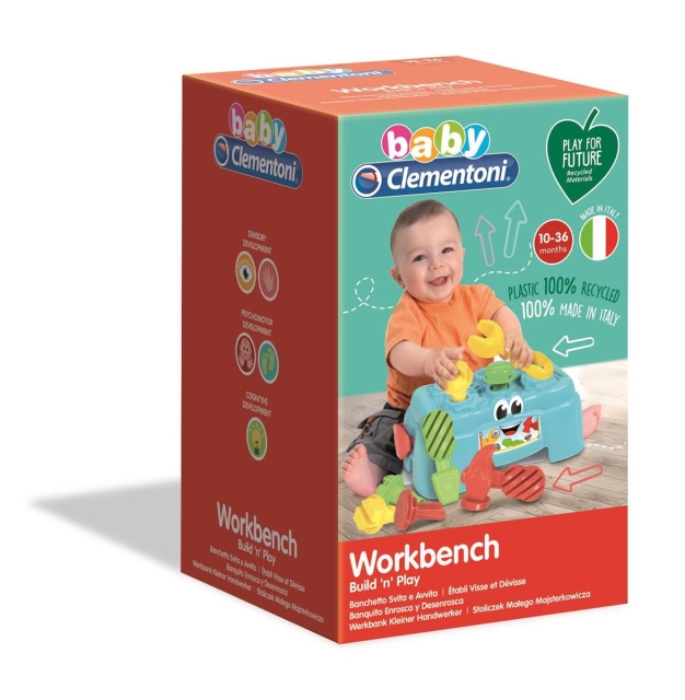Clementoni Werkbank (100% gerecycled)