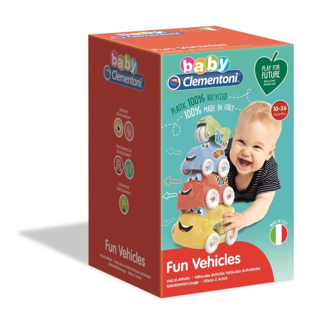 Clementoni Stapelvoertuigen (100% gerecycled)