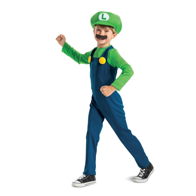 JAKKS Pacific Disguise Super Mario Kostuum Luigi M (7-8)