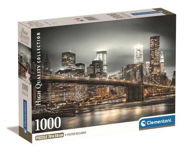 Clementoni 1000 stuks CB High Quality Collection New York Skyline