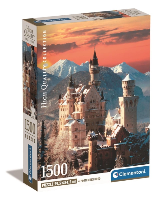 Clementoni 1500 stuks CB High Quality Collection Neuschwanstein