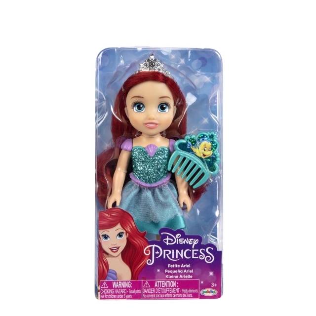 JAKKS Pacific Disney Princess 6 Inch Kleine pop met kam Ariël