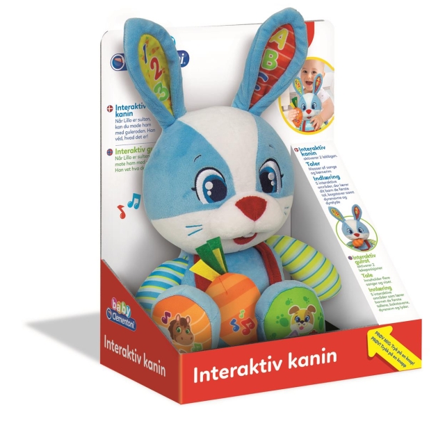 Clementoni Interactief pluche konijn (SE/FI/DK/NO)