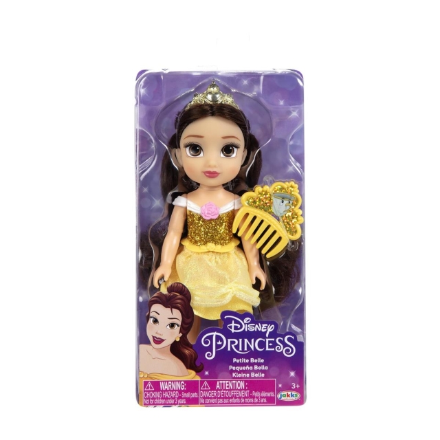 JAKKS Pacific Disney Princess 6 Inch Kleine pop met kam Belle