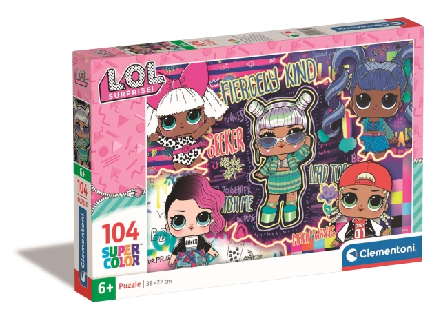 Clementoni 104 stuks Puzzels Kinderen LOL