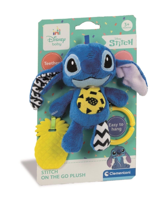 Clementoni Disney Baby Stitch Zachte Rammelaar