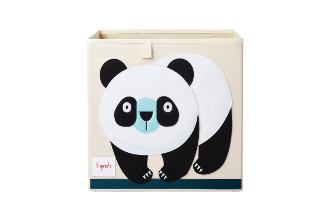 3 Sprouts Opbergdoos - Zwart-witte Panda