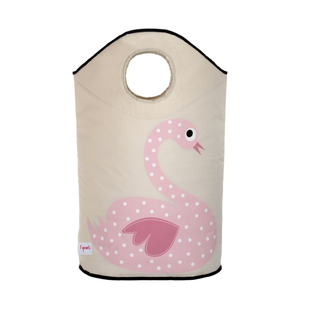 3 Sprouts Wasmand - Roze Zwaan