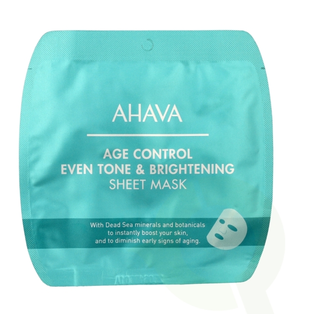 Ahava T.T.S. Age Control Even Tone & Bright. Sheet Mask 17 g