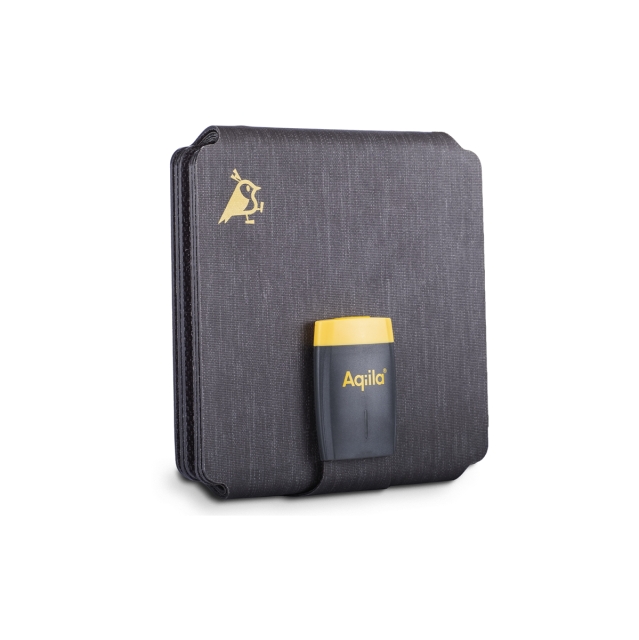 Aqiila Sunbird P21 - Opvouwbare zonnelader met USB-C poort