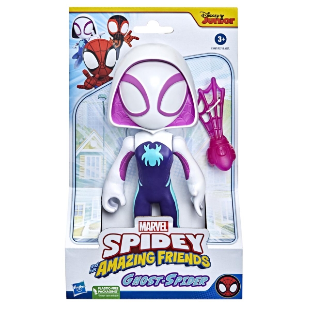 Spidey en zijn Verbazingwekkende Vrienden Supergrote 9 Inch Figuur Ghost Spider