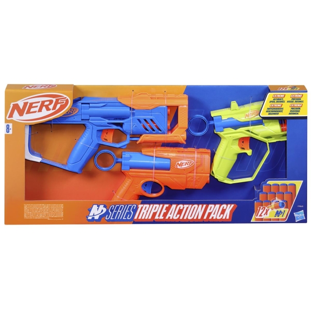 NERF N-serie drievoudig actiepakket