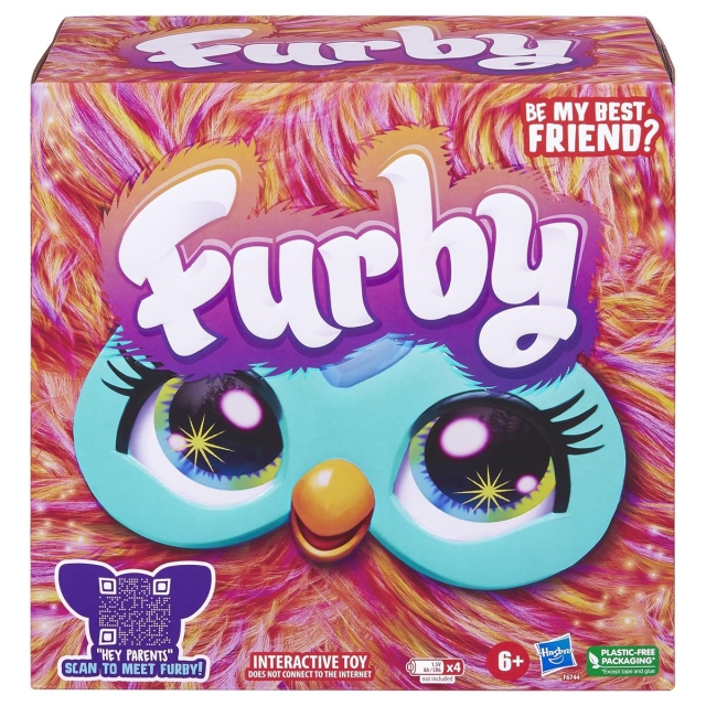 Hasbro Furby Interactief Pluchen Speelgoed Koraal (EN)