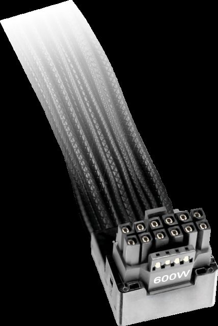 be quiet! 12VHPWR PCI-E 90° OMGEKEERDE KABEL