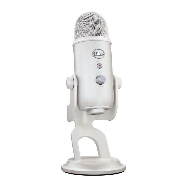 Blue Microphone Blauw - Mic Yeti Aurora Collectie USB Mic Wit Mist