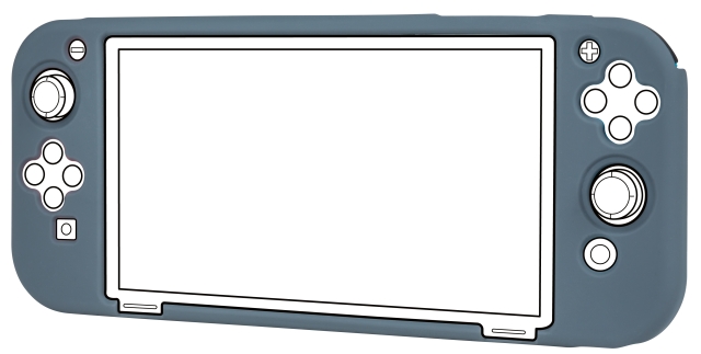 Bigben Siliconen behuizing grijs (SWITCH)