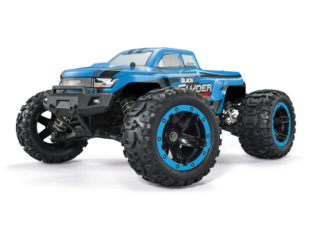 Blackzon Slyder MT Turbo 1/16 4WD 2S Brushless - Blauw (540201)