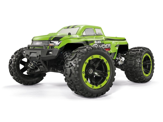 Blackzon Slyder MT Turbo 1/16 4WD 2S Brushless - Groen (540200)