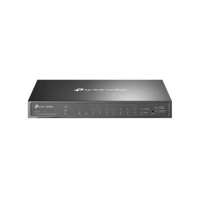 TP-Link 8-poorts Gigabit Smart PoE-switch met 2 SFP-slots