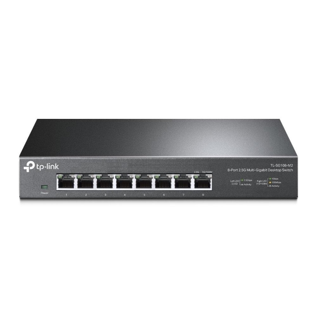 TP-Link 8-poorts 2,5G Multi-Gigabit desktopswitch