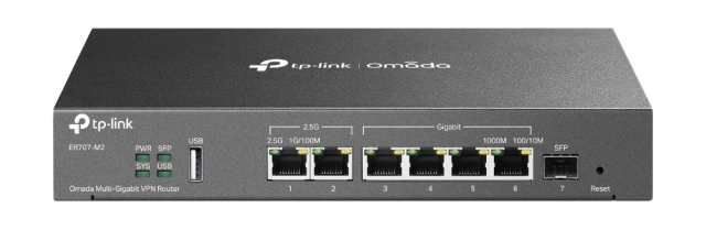 TP-Link Omada Multi-Gigabit VPN-router /ER707-M2