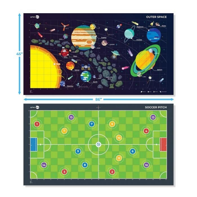 Sphero Code Mat Ruimte/voetbal Activiteitenkaarten