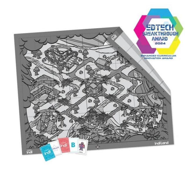 Sphero indi codeermat & leesvaardigheidskaarten