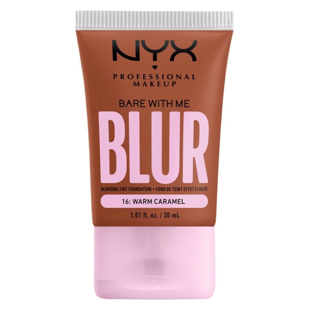 NYX Professional Makeup Bare With Me Blur Tint Foundation 16 Warm Karamel