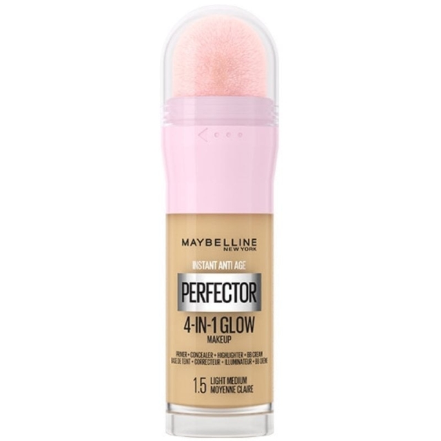 Maybelline Instant Perfector 4-in-1 Glow Make-up 1,5 Licht Medium