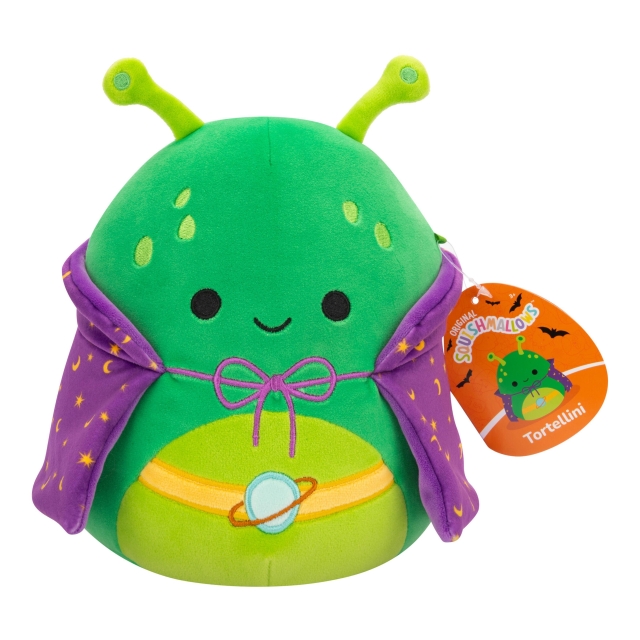 Squishmallows 19 cm Halloween Pluche - Tortellini Alien