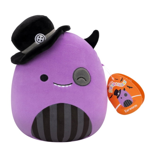Squishmallows 19 cm Halloween Pluche - Oorworm Monster